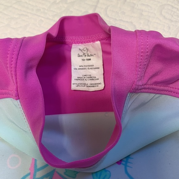 12-18m (6/$20) Rashguard Swim Top by Sea Me Swim - Picture 6 of 11